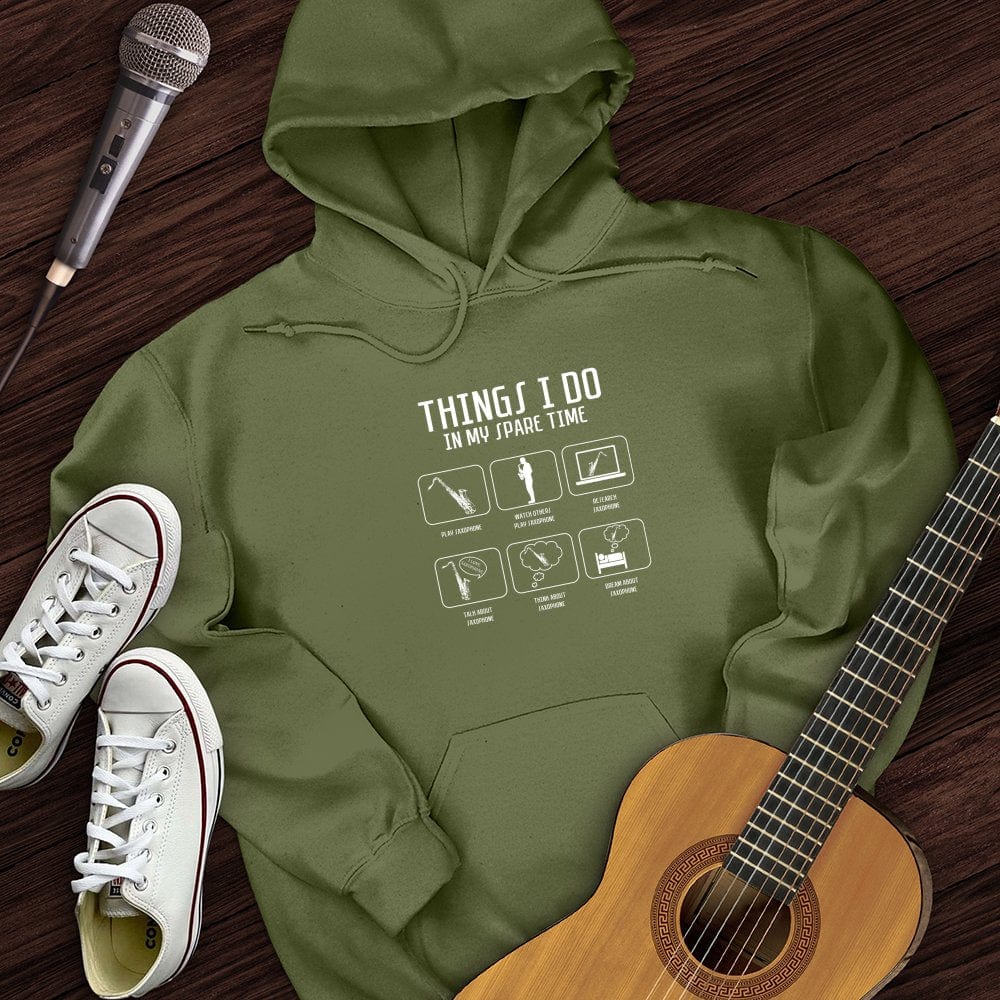 All I Do is Saxophone Hoodie