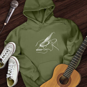 Guitar Sketch Hoodie