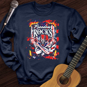 Freedom Totally Rocks Crewneck