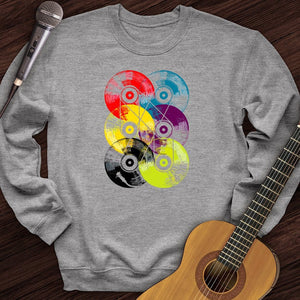Colorful Vinyls Crewneck