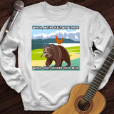 Chicken On A Bear Crewneck