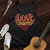 Country Music Love Tank Top