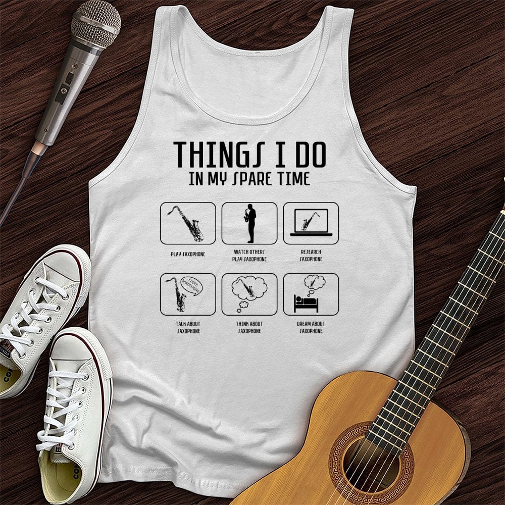 All I Do is Saxophone Unisex Tank