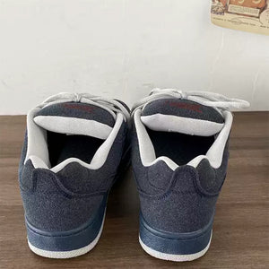 Skater Girl Sneakers in Navy