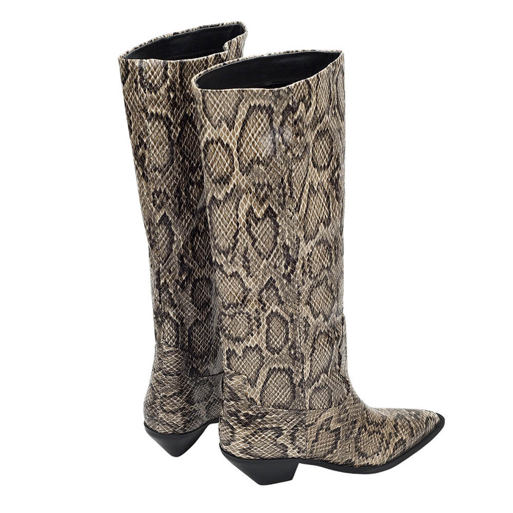 Wild Aura Snake Boots