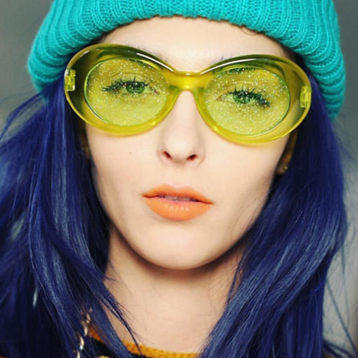 See Through Sparkle Sunglasses