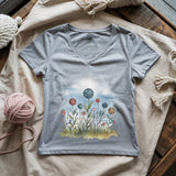 Yarn Field Lady V-neck