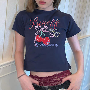 Sweet Cherry Crop Top