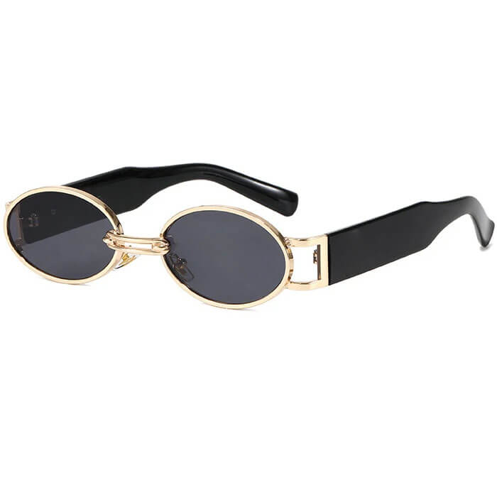 Vintage Style Oval Sunglasses