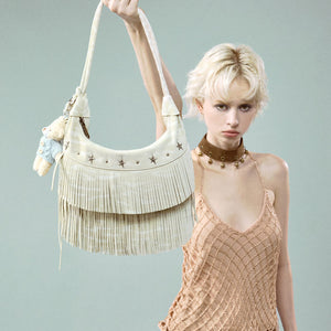 Western Stardust Fringe Bag