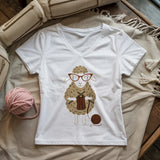 Knit Happens Lady V-neck