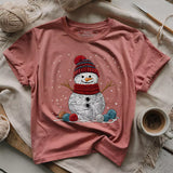 Yarn Snowman T-shirt